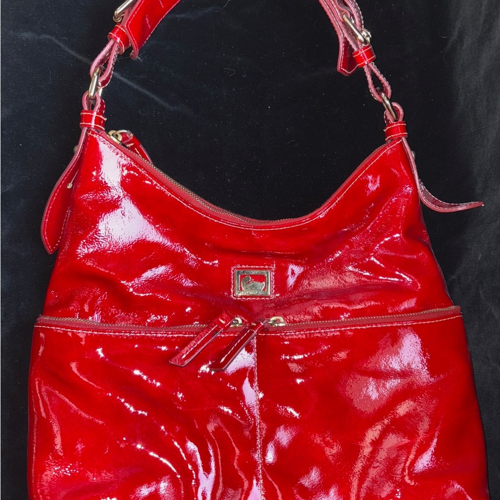 Dooney & Bourke Patent Leather Red Women's Bag